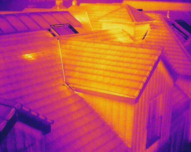 Thermal Imaging Roof Survey Image Worksop